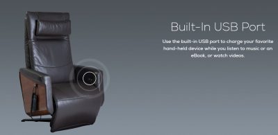 Circa ZG Chair ESPRESSO Built in USB Port