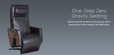 Circa ZG Chair ESPRESSO One-Step Zero Gravity Seating