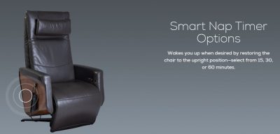 Circa ZG Chair ESPRESSO Smart Nap Timer Options