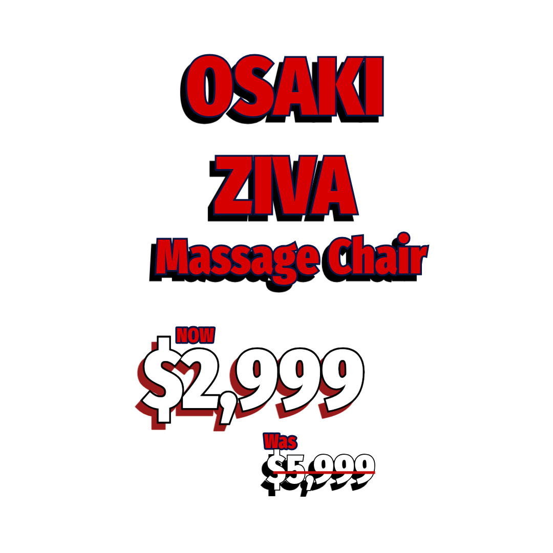 OSaki Ziva Massage Chair Special 1 - Relax in Comfort OSaki Ziva Massage Chair Special 1