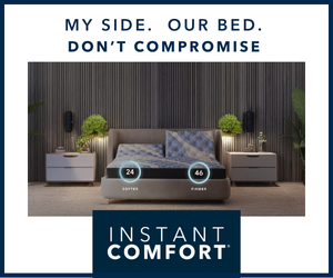 Instant Comfort Flex-Head bed with numbers