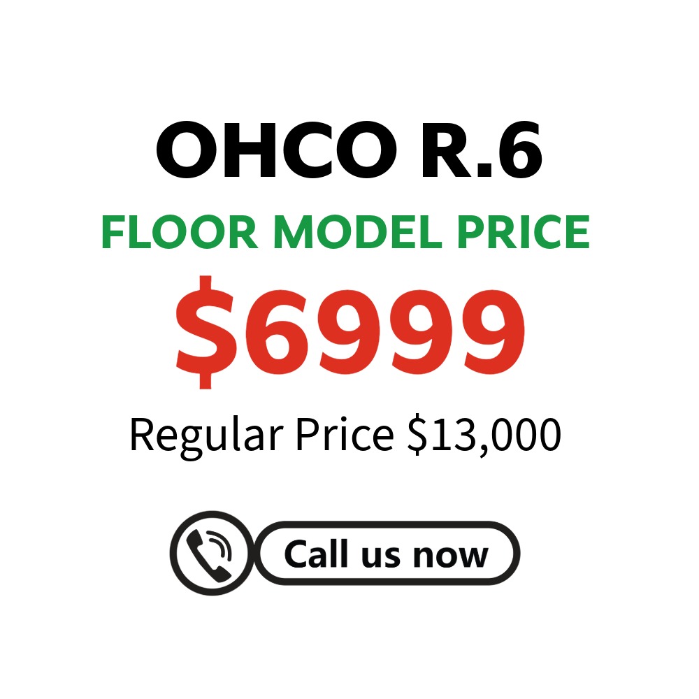 OHCO R6 Massage Chair Floor Demo Price Square