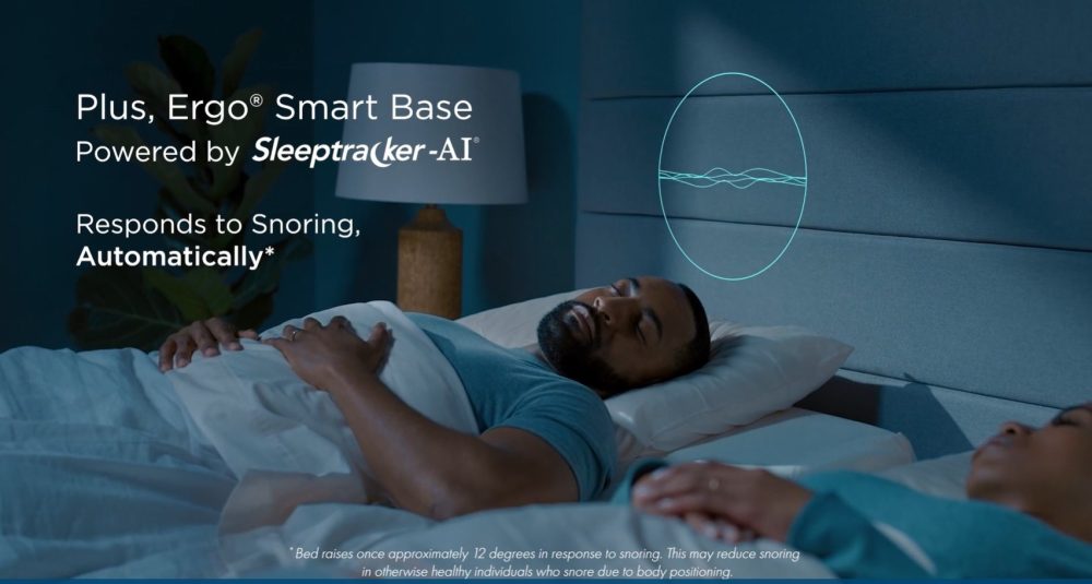 Tempur-Ergo Smart Base Snore Detection