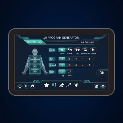Custom Massage Generator Infinity Sensation 4d DualFlex Massage Chair Custom AI Massage Generator
