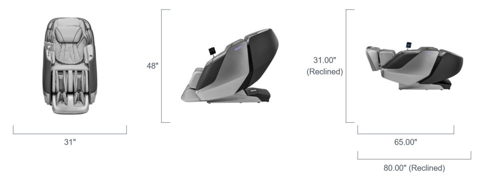 Infinity Sensation 4d DualFlex Massage Chair Dimensions Infinity Sensation 4d DualFlex Massage Chair Dimensions
