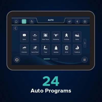 Infinity Celebrity Elite 4D Massage Chair Auto Programs