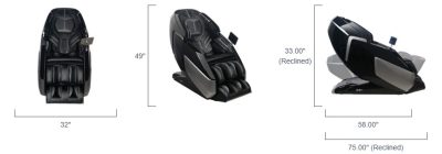 Infinity Circadian 4D DualFlex Massage Chair Dimensions