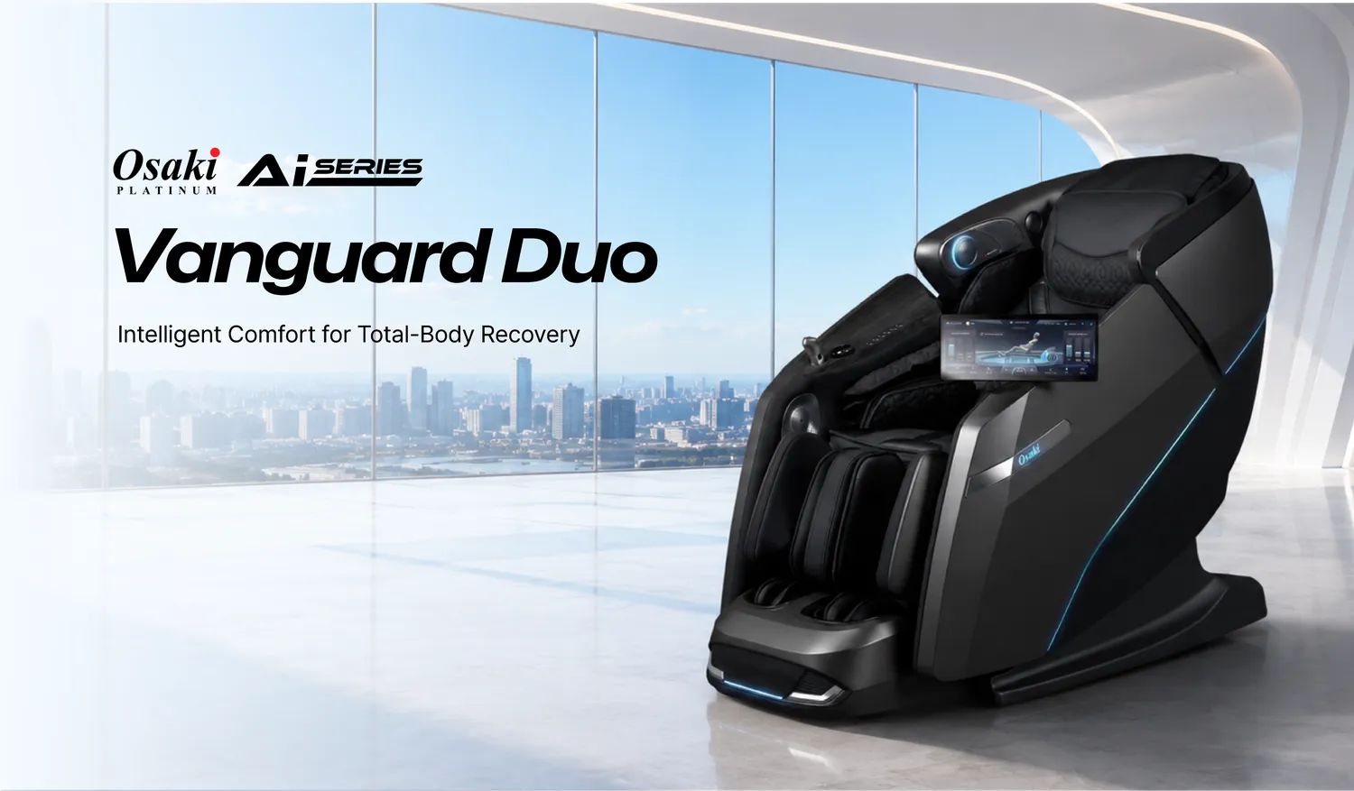 Osaki Duomax SE Massage Chair in room - Relax in Comfort Osaki Vanguard Duo Massage Chair Main