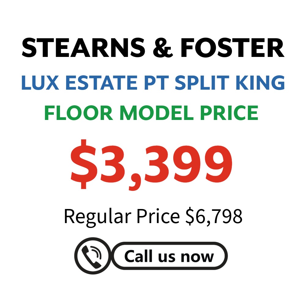 Floor Demo Price Stearns Foster Lux Estate Floor Demo Price Stearns Foster Lux Estate