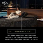Beautyrest Black Hybrid Series Five XCS Plush Mattress Flex-Head King lifestyle Beautyrest Black Hybrid Series Five XCS Plush Mattress Flex-Head King lifestyle