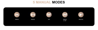 Osaki Duke XL 4D Massage Chair Manual Modes